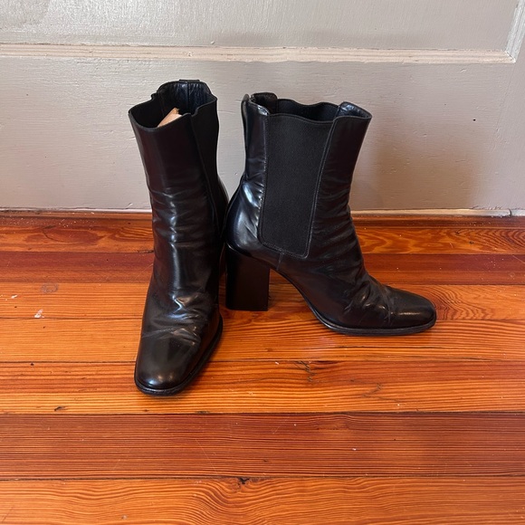 Gucci square toe boots 7B - Picture 1 of 4